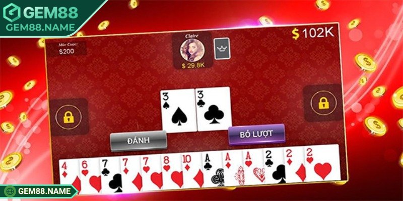 Tiến Lên Miền Nam Gem88 - Game Bài Đơn Giản, Dễ Thắng 2 Hướng dẫn bắt đầu ván bài tiến lên